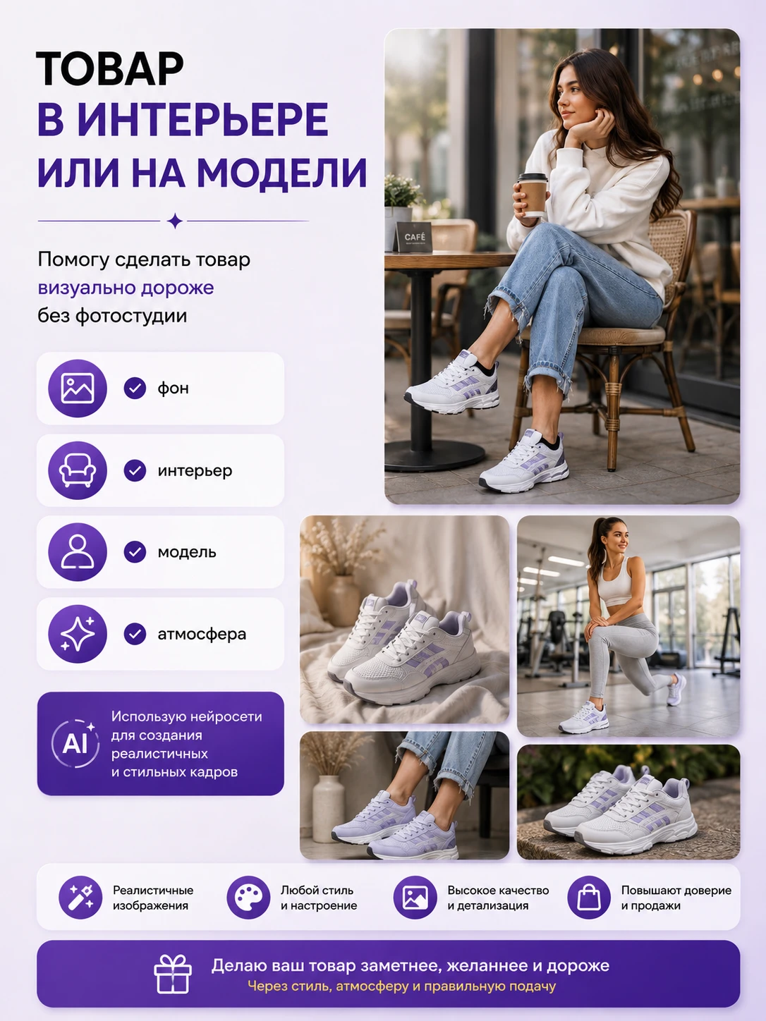 Создам продающую инфографику для карточки товара WB и Ozon
